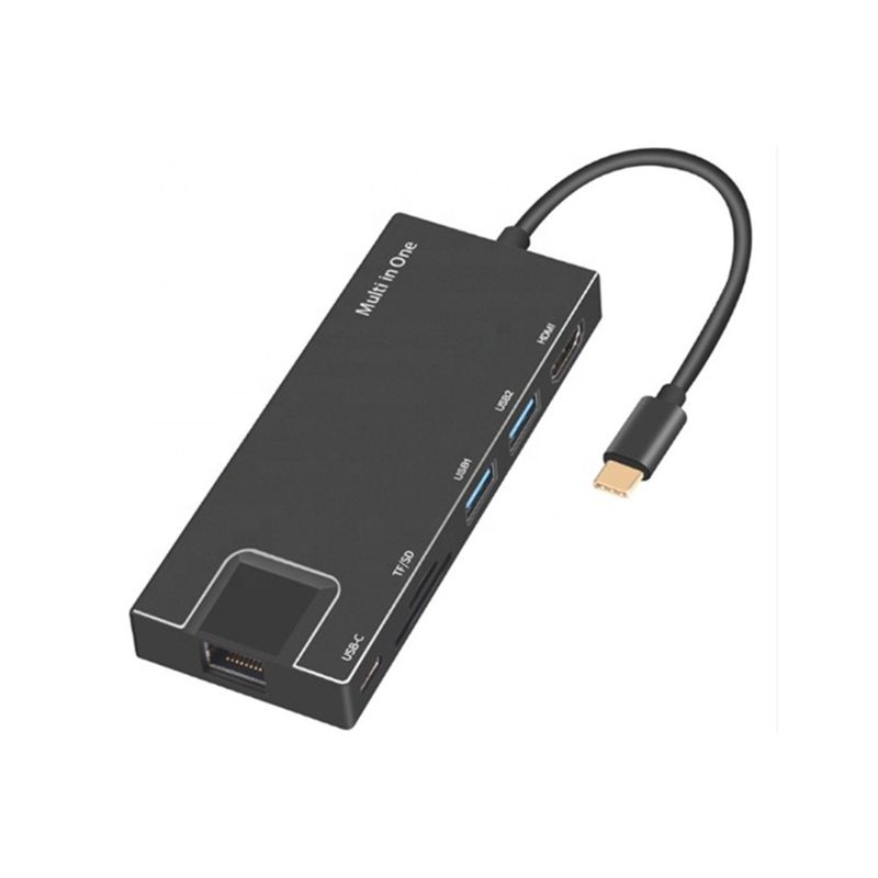 5 Gbps 4K HDMI TFのカード読取り装置USB Cのドッキング・ステーション