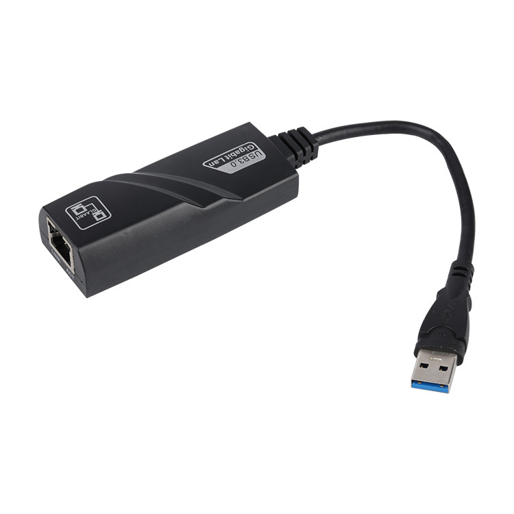 USB 3.0からRJ45イーサネット15cm長さケーブルUSB LANアダプター